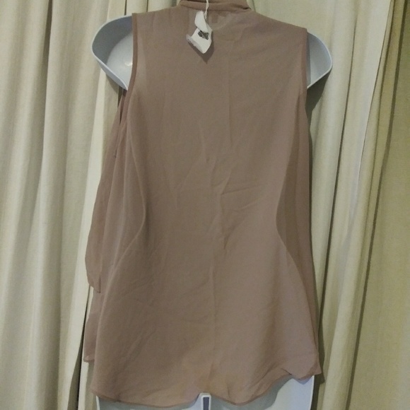 NWT Purple Beige Blouse - Picture 6 of 6